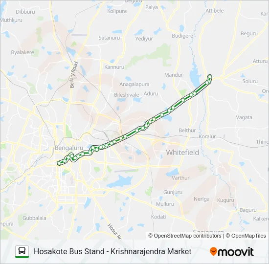 MKT-12HK Bus Line Map