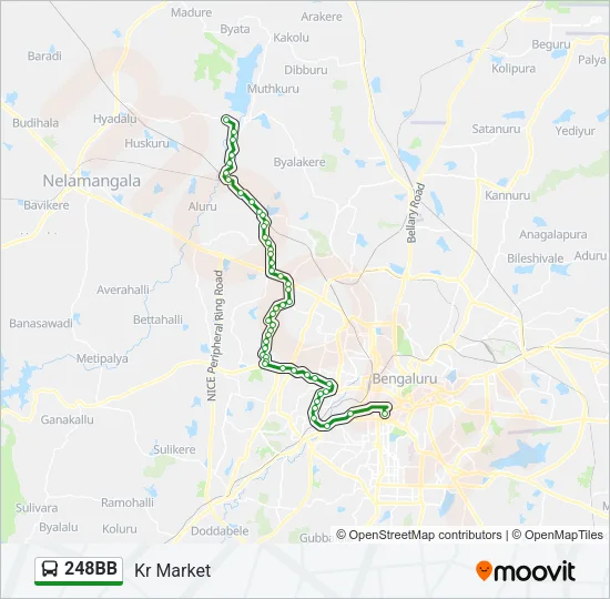 248BB Bus Line Map