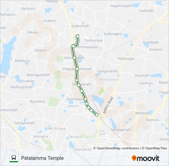 285K NESPTML Bus Line Map