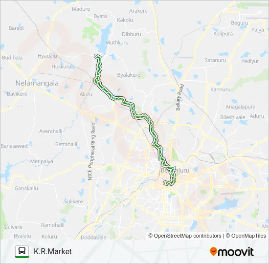 271F-HSG-KMT Bus Line Map