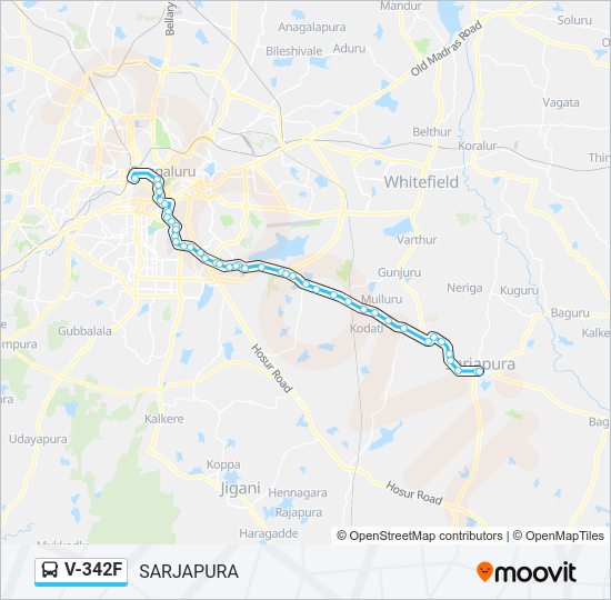 V-342F bus Line Map