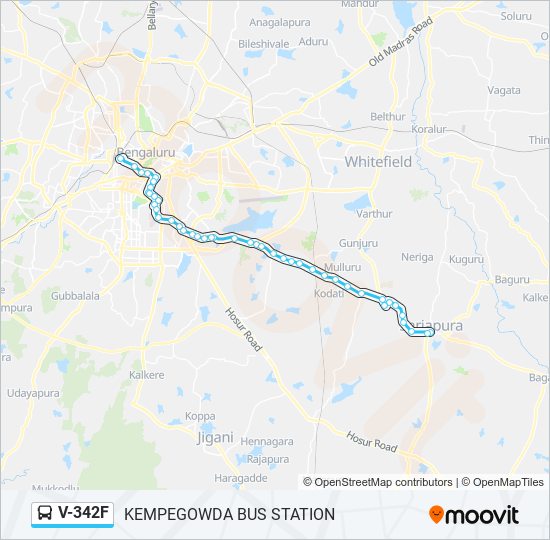 V-342F bus Line Map