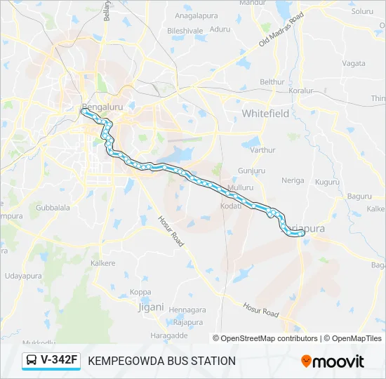 V-342F Bus Line Map