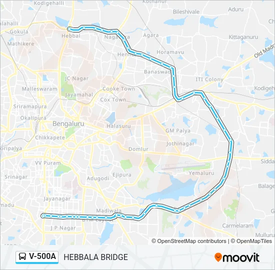 V-500A  Line Map