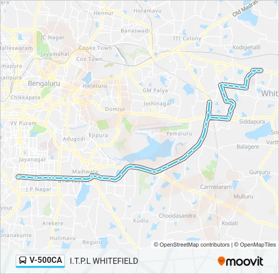V-500CA  Line Map