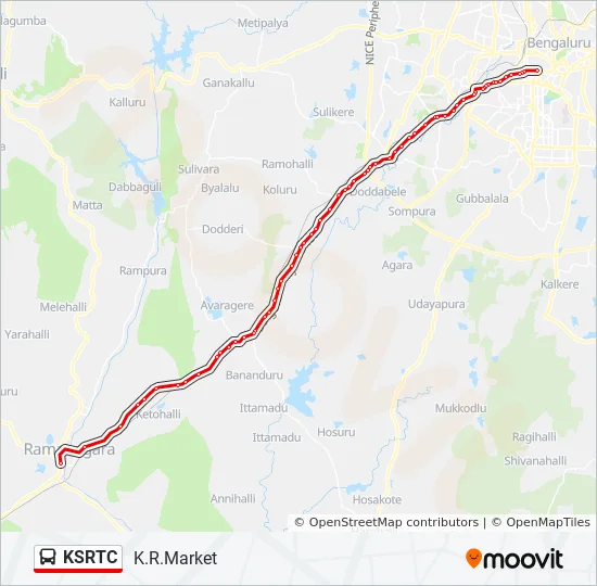 Ksrtc Bus Route Map Ksrtc Route: Schedules, Stops & Maps - K.r.market (Updated)