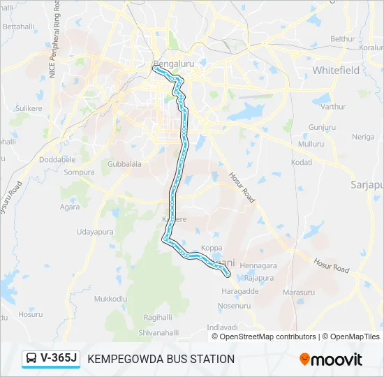 V-365J  Line Map