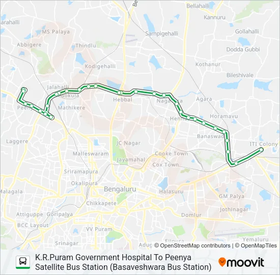502-C KRPG-PSB Bus Line Map