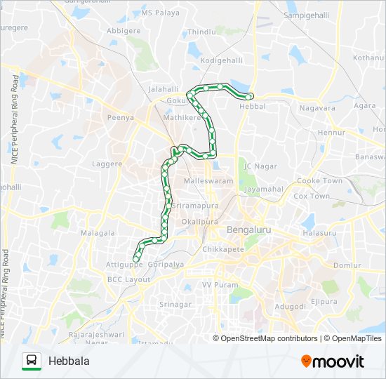 MF-401RH bus Line Map