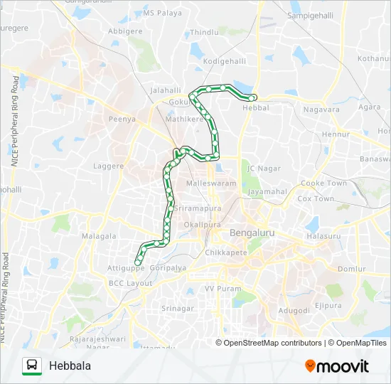 MF-401RH Bus Line Map