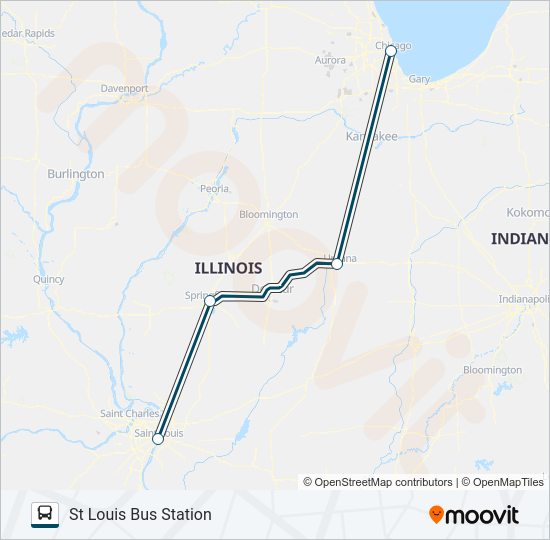 GREYHOUND US0130 bus Line Map