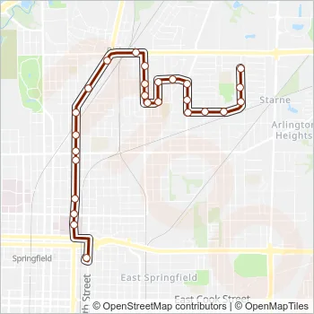 2 Bus Line Map