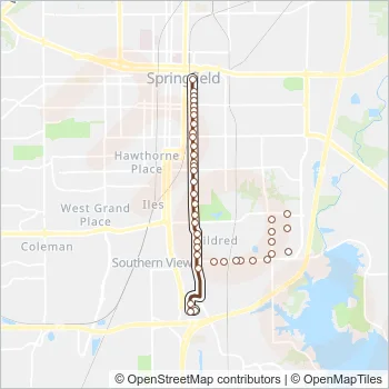 10 Bus Line Map