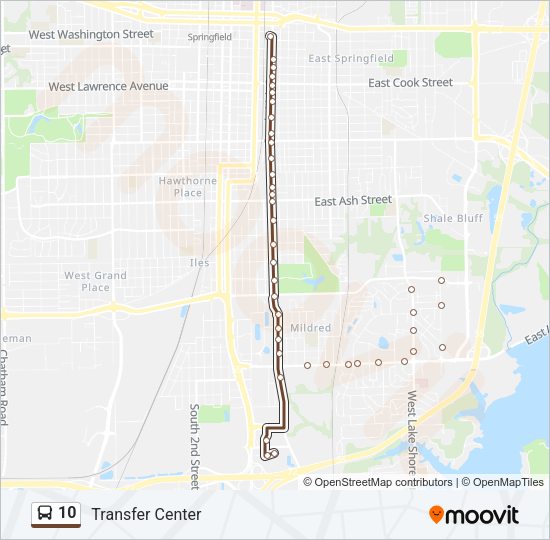 10 Bus Line Map