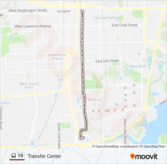 10 Bus Line Map