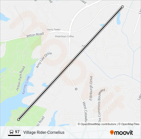 97 Bus Line Map