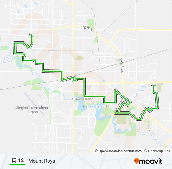 12 bus Line Map