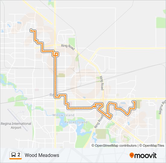 2 Route: Schedules, Stops & Maps - Wood Meadows (Updated)