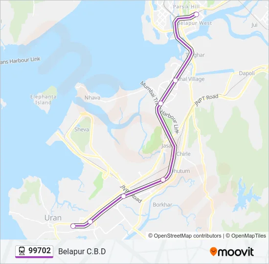 99702 Train Line Map