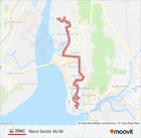 20AC Bus Line Map