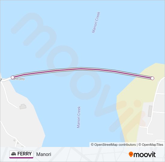 FERRY Line Map