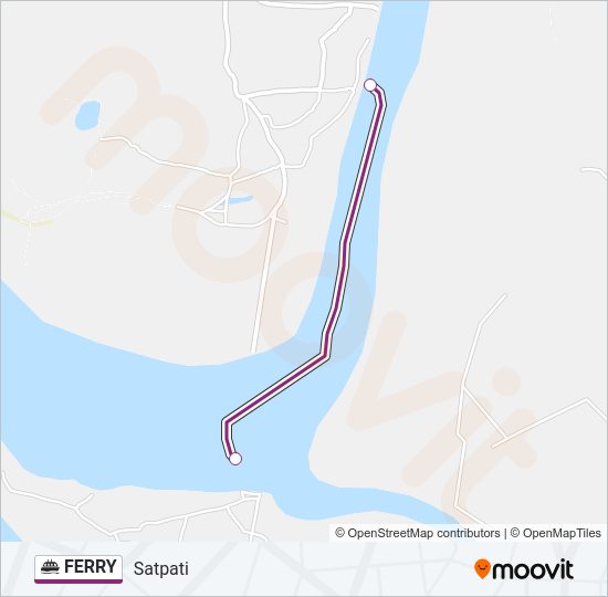 FERRY Line Map