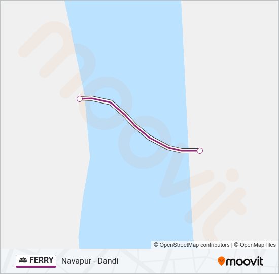 FERRY Line Map