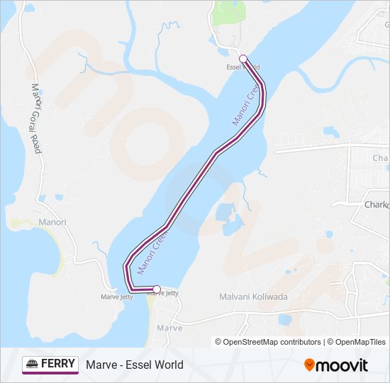 FERRY Line Map