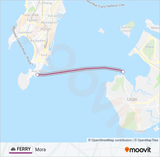 FERRY Line Map