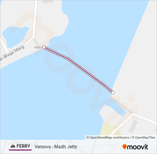 FERRY Line Map