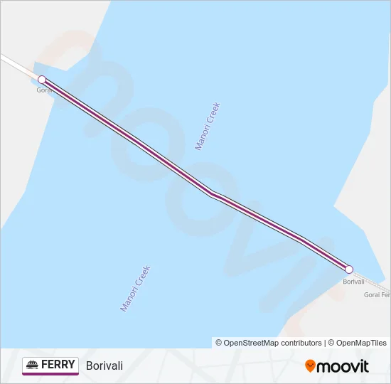FERRY Line Map