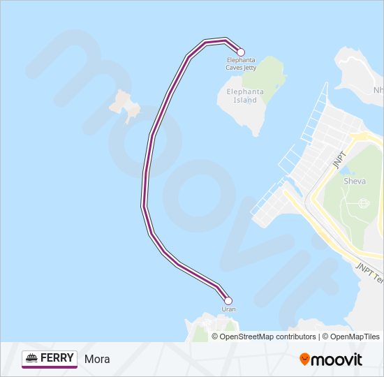 FERRY Line Map