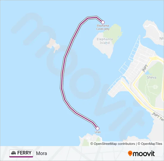 FERRY Line Map