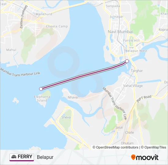 FERRY Line Map