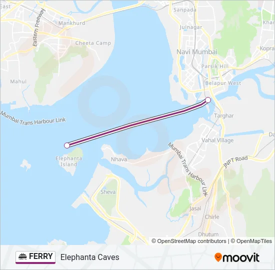 FERRY Line Map