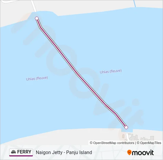 FERRY Line Map