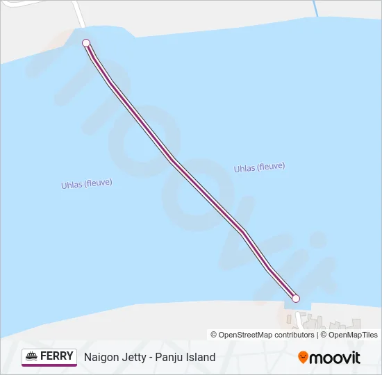 FERRY Line Map