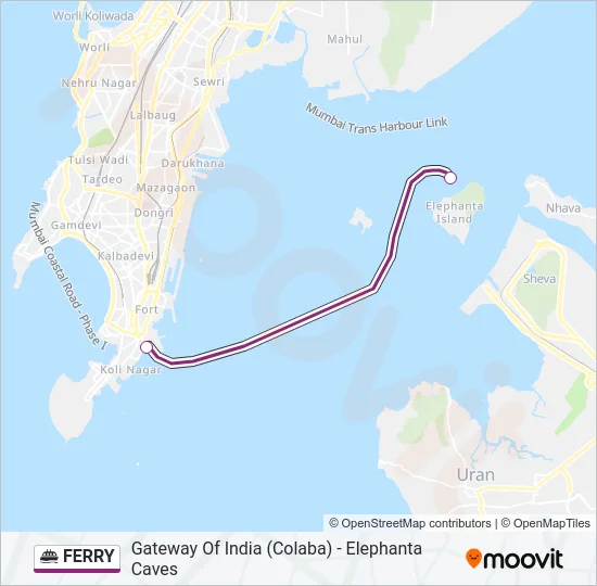 FERRY Line Map