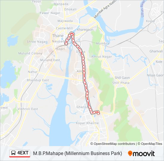 4EXT bus Line Map