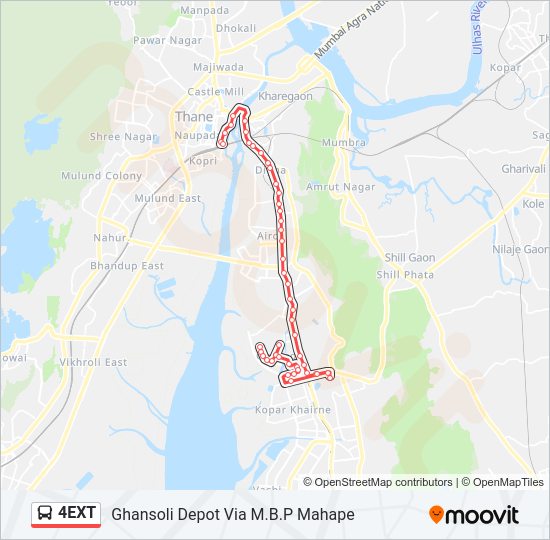 4EXT bus Line Map