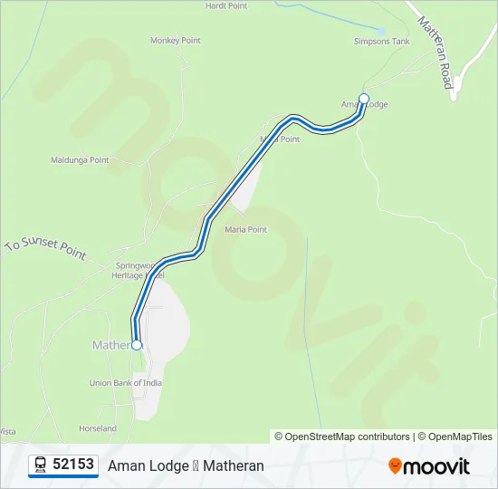 52153 Train Line Map