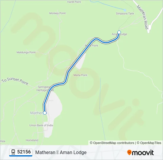 52156 Train Line Map