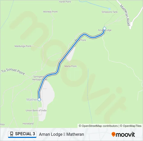 SPECIAL 3 Train Line Map