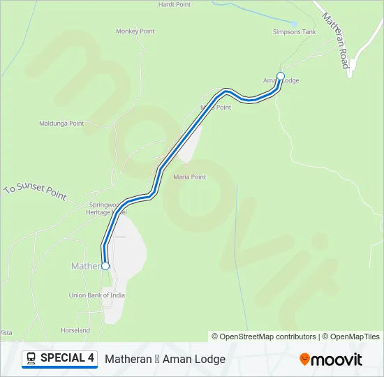 SPECIAL 4 Train Line Map