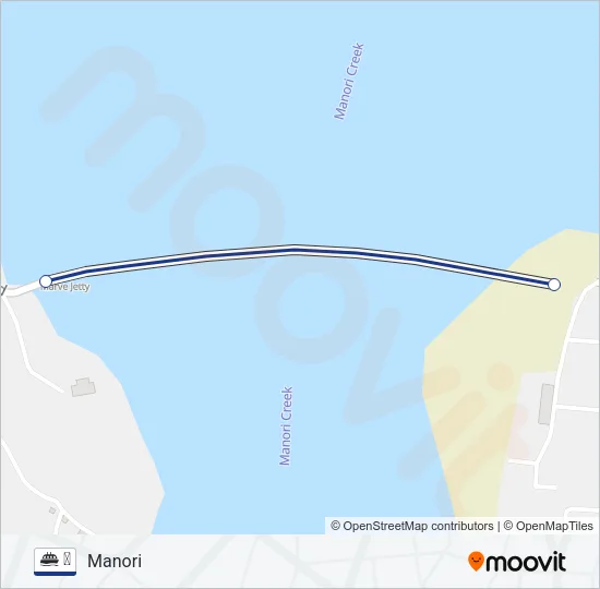 ⛴ Ferry Line Map