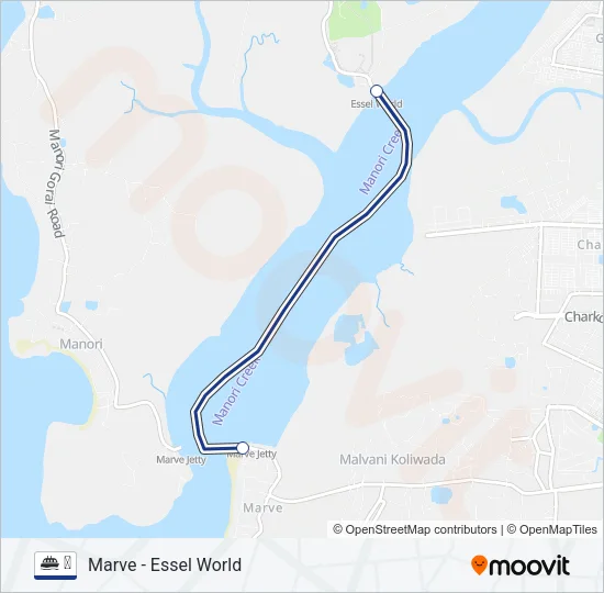⛴ Ferry Line Map