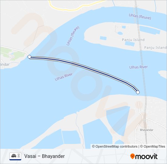 ⛴ Ferry Line Map