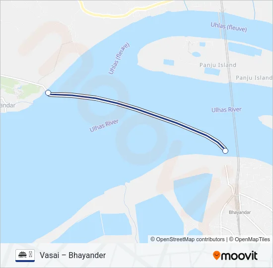 ⛴ Ferry Line Map