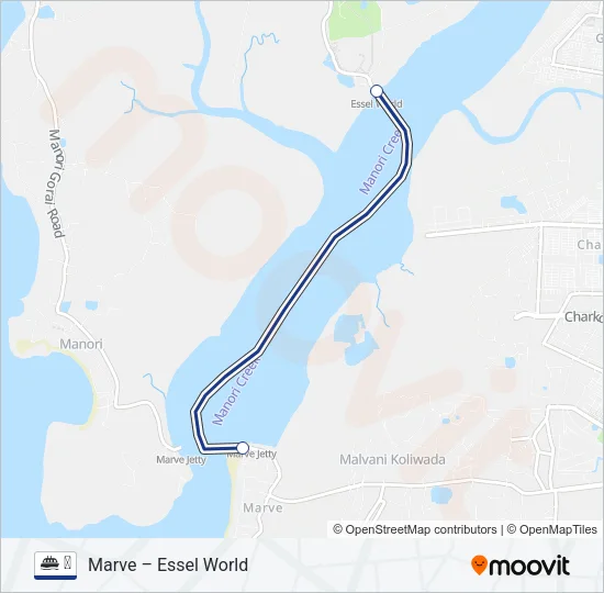 ⛴ Ferry Line Map