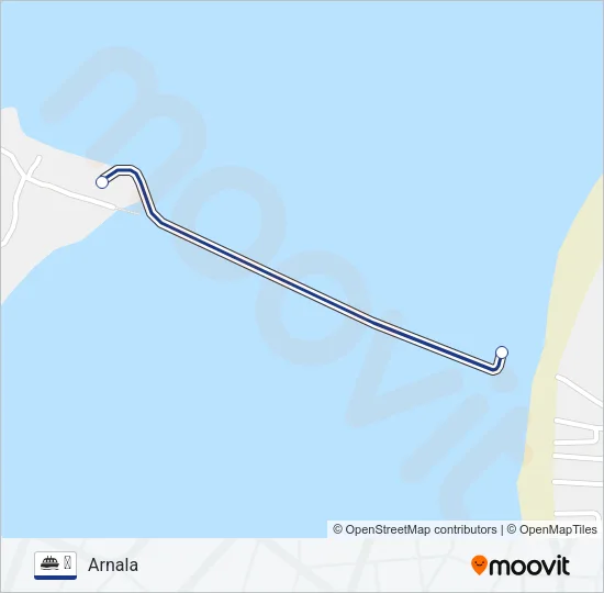 ⛴ Ferry Line Map
